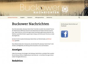 Projekt: Buckower Nachrichten