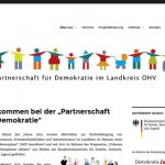 Projekt: Partnerschaft für Demokratie im Landkreis OHV